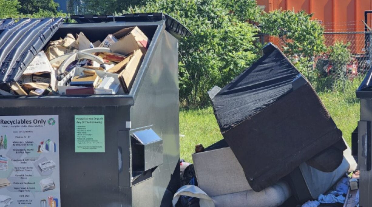 illegal dumping