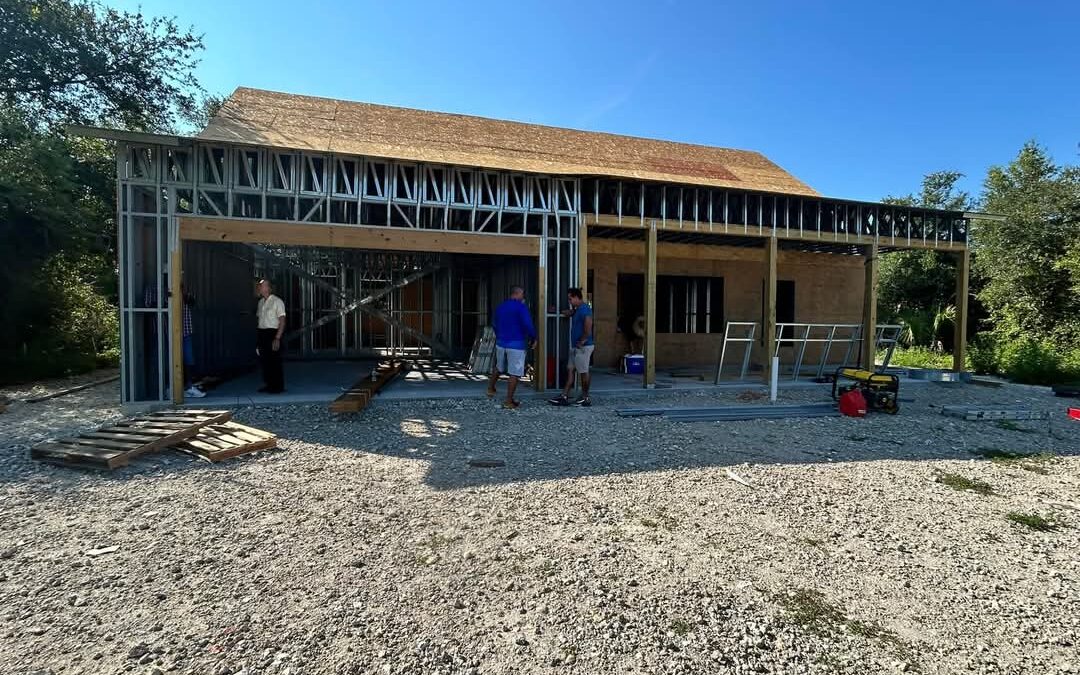Residential steel home framing kit